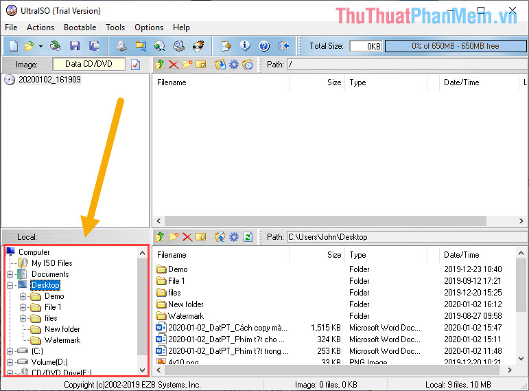 What is UltraISO? Instructions for downloading, installing and using UltraISO Picture 11