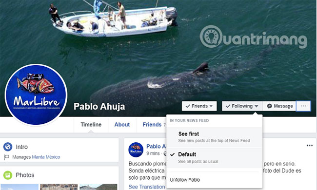 What is Unfollow and Follow on Facebook? Picture 1