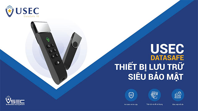 What is USEC DataSafe ultra-secure USB produced by Vietnamese engineers? Picture 4