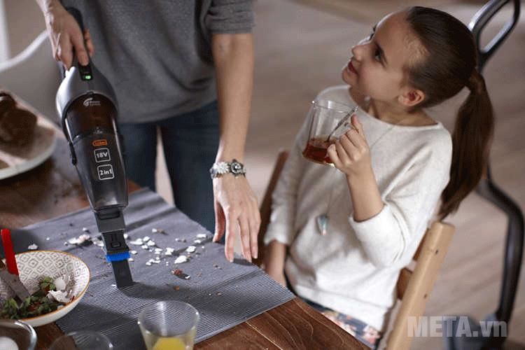 What kind of mini vacuum cleaner is it? Picture 2