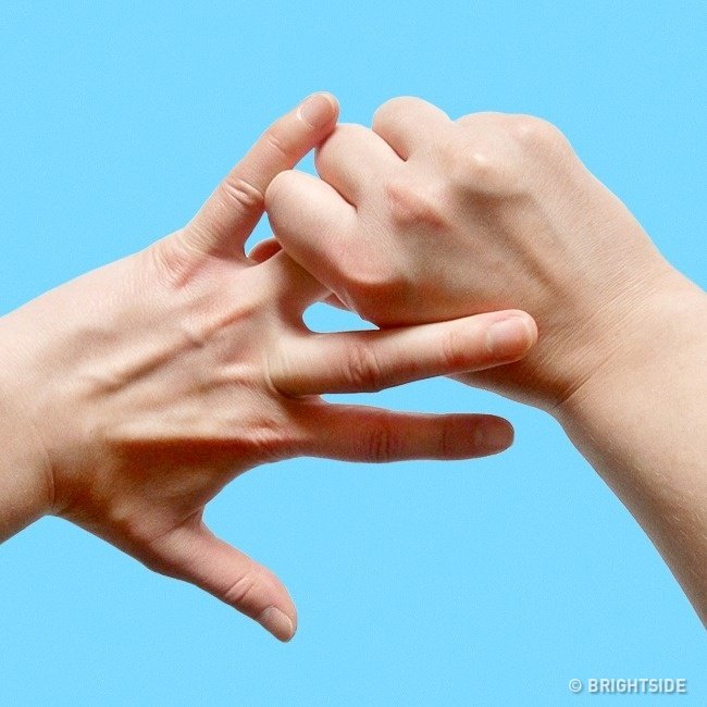 What miracle will come to the body when holding hands in these ways? Picture 4