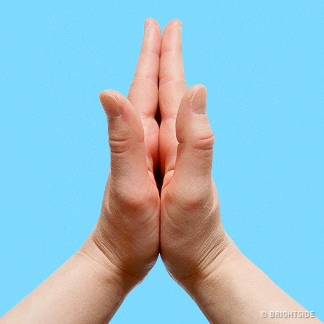 What miracle will come to the body when holding hands in these ways? Picture 7