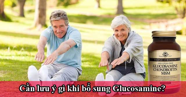 What should be noted when taking Glucosamine? Picture 1