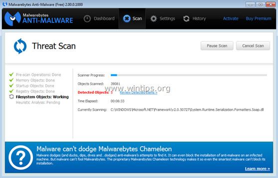 malwarebytes anti malware has stopped working