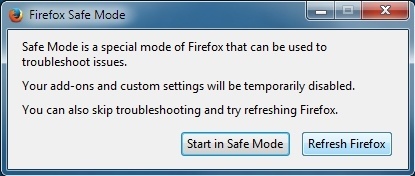 What to do when Firefox crashes? Picture 5