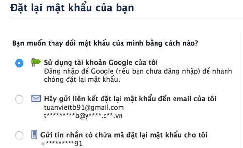 What to do when losing your Facebook password? Picture 4