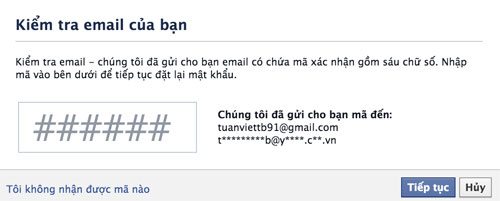 What to do when losing your Facebook password? Picture 6