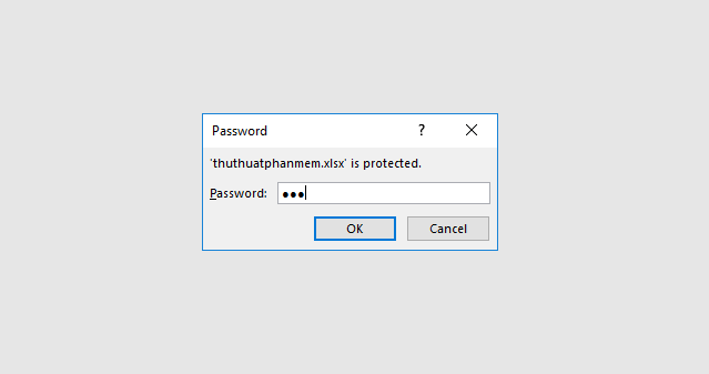 What to do when you forget the Excel file password Picture 11