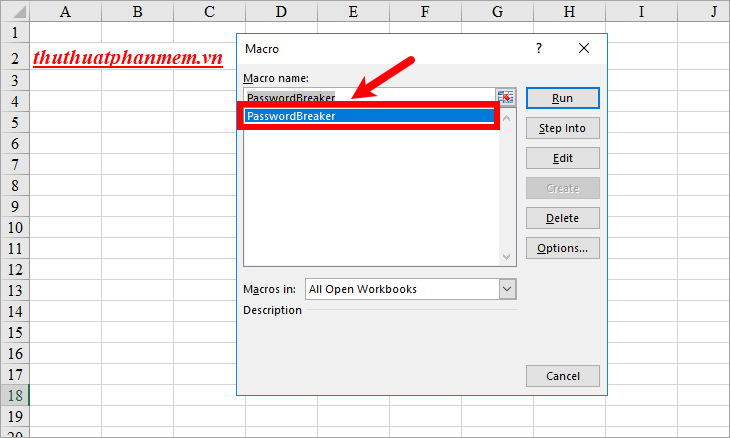 What to do when you forget the Excel file password Picture 18