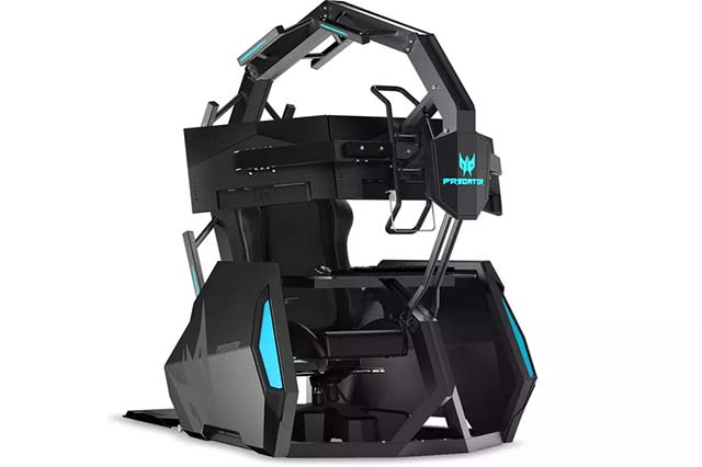 What's new in Acer's new generation gaming chair, priced at over 300 million? Picture 4
