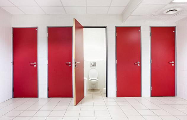 When going to a public toilet, you should choose this room because it is 'clean' Picture 1