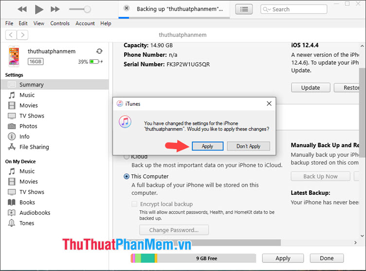 Where is the iPhone backup file located on Windows 10? Picture 3