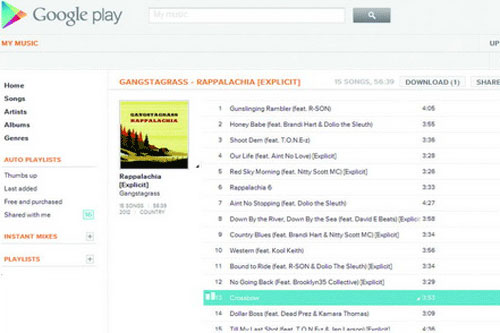 Which cloud service is great for saving music? Picture 2