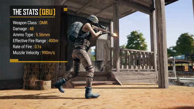 Which QBU should be combined with guns in PUBG Mobile? Picture 1