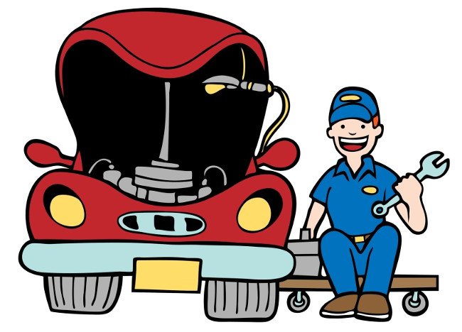 Which time is reasonable for automobile maintenance? Picture 1