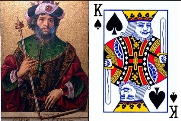 Who are the 12 real characters behind the cards 'J, Q, K' in the West deck? Picture 12
