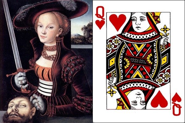 Who are the 12 real characters behind the cards 'J, Q, K' in the West deck? Picture 5