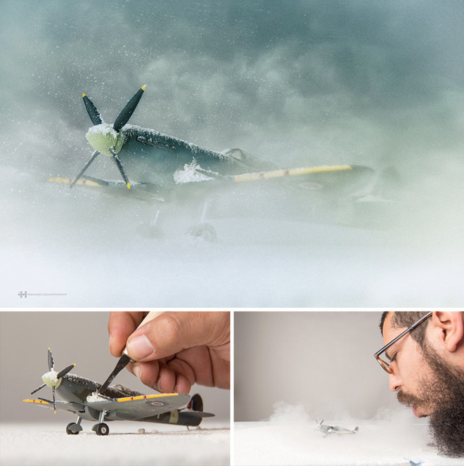 Who would have guessed that behind these incredible virtual images are just small toy models Picture 2