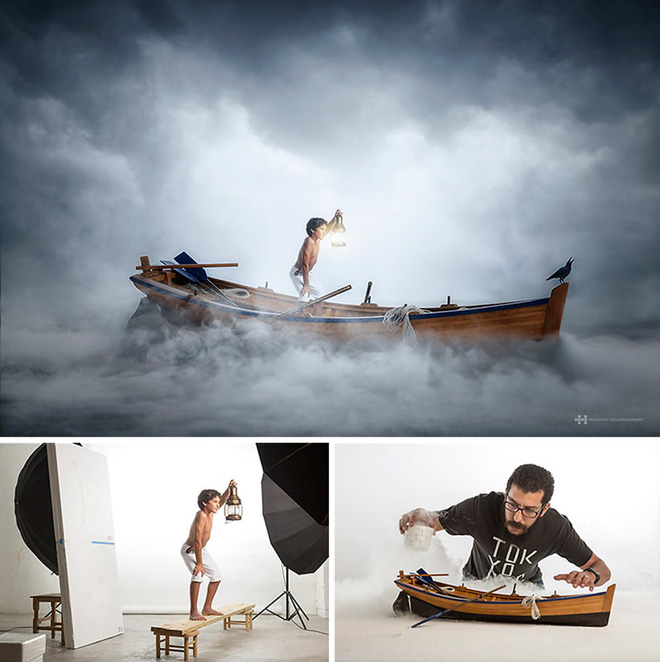 Who would have guessed that behind these incredible virtual images are just small toy models Picture 3