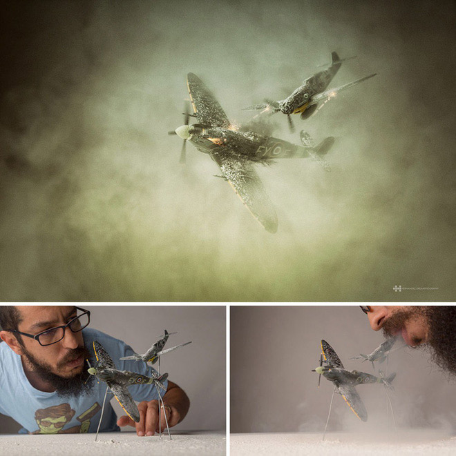 Who would have guessed that behind these incredible virtual images are just small toy models Picture 8