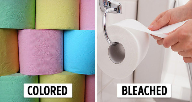 Why do traffic lights have 3 colors of red - yellow - blue and toilet paper must be white? Picture 7