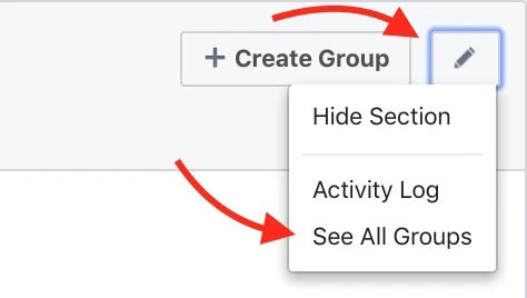 Why don't some Groups show up under your Facebook Profile? Picture 3
