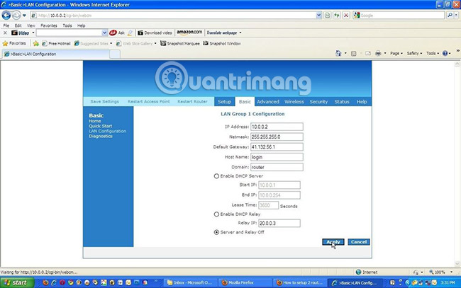 Why is IP address 10.0.0.2 used? Picture 2