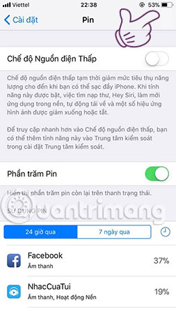 Why is the iPhone battery icon yellow, how to fix it? Picture 4