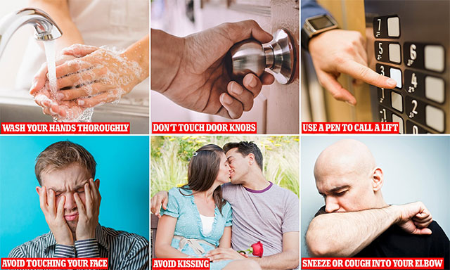 Why is touching the face the easiest way to turn yourself into a virus victim? Picture 1