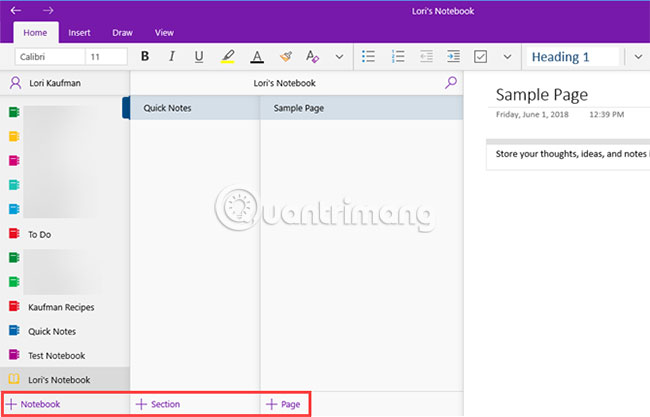 Why should I switch from OneNote 2016 to OneNote for Windows 10? Picture 1