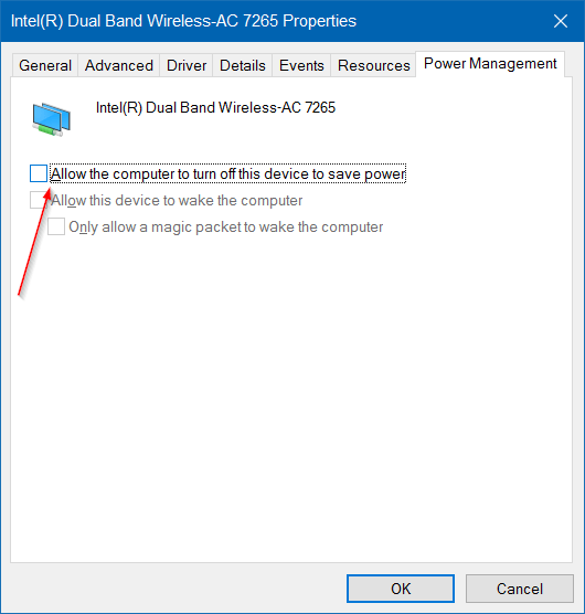 Wifi on Windows 10 does not connect after starting from Sleep mode Picture 8