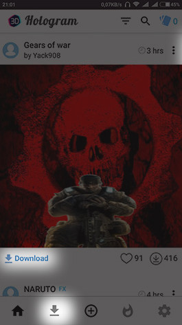 'Wind change' for smartphones with extremely vivid 3D wallpaper Picture 5