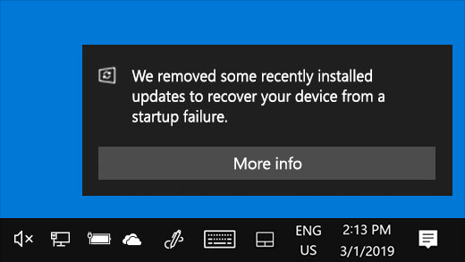 Windows 10 automatically deletes updates that cause problems Picture 2