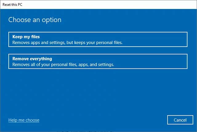 Windows 10 has just added the 'Cloud Reset' feature and this is how to use it Picture 4