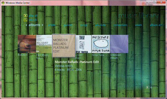Windows Media Center 'level' as you like Picture 4