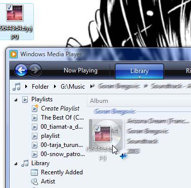 Windows Media Player 11: Add covers and update album information Picture 8