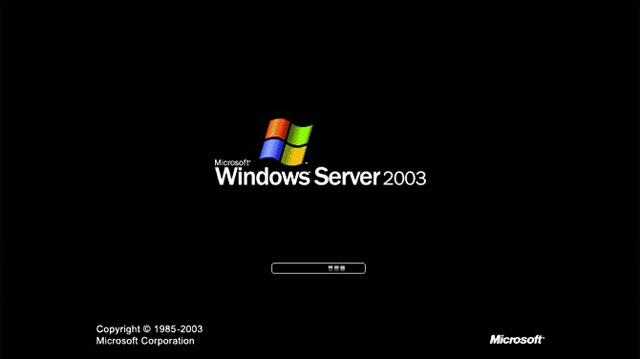 Windows Server 2003 died after July 14 Picture 1