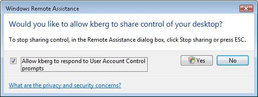 Windows Vista: Support users to use Remote Assistance Picture 2