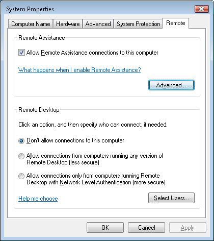 Windows Vista: Supporting users using Remote Assistance (Part 3) Picture 3