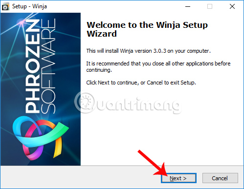 Winja usage checks the safety of data Picture 1