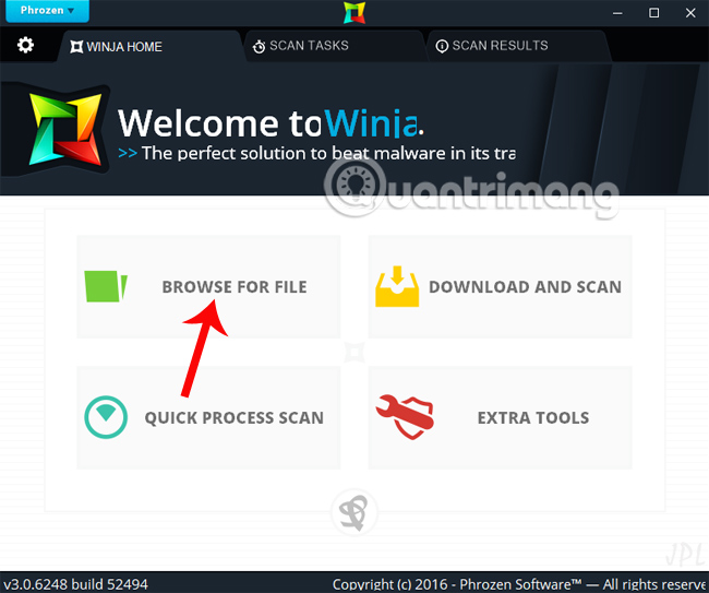 Winja usage checks the safety of data Picture 6