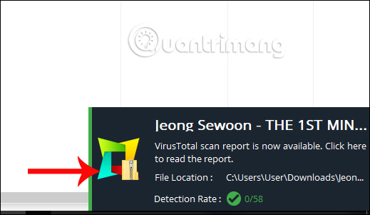 Winja usage checks the safety of data Picture 9