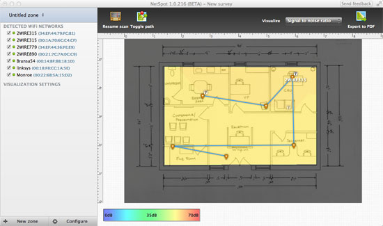 Wireless network design with NetSpot for OS X Picture 5