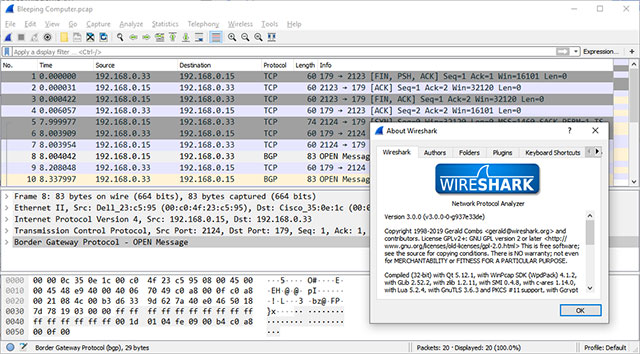 Wireshark Is Officially Released Comes With The New Npcap Windows