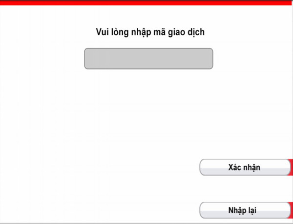 Withdraw money at Techcombank ATM without card Picture 7