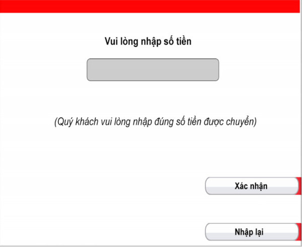 Withdraw money at Techcombank ATM without card Picture 8