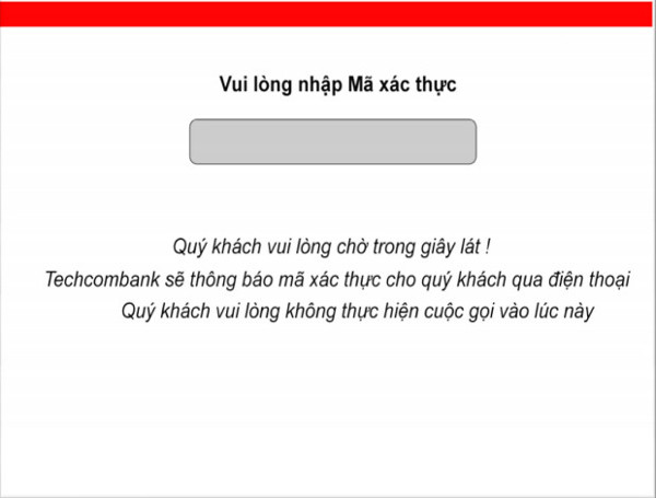 Withdraw money at Techcombank ATM without card Picture 9