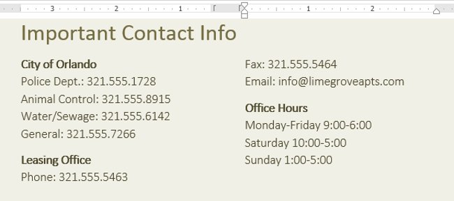 Word 2013 Complete Guide (Part 13): Divide the text column Picture 3