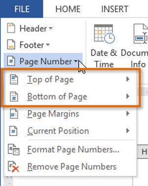 Word 2013 Complete Guide (Part 14): Page title, footer and page numbering Picture 26