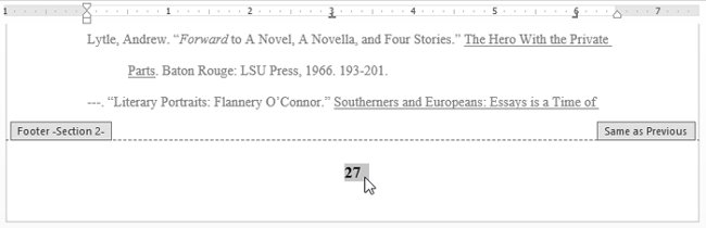 Word 2013 Complete Guide (Part 14): Page title, footer and page numbering Picture 29